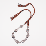 Sterling Oval & Round Navajo Concho Hat Band