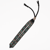 #7 Beaded Hat Band with Concho