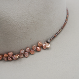 Irregular Pearl Beaded Hat Band