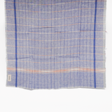 Lekha Khadi Cotton Towel - Blue