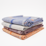 Lekha Khadi Cotton Towel - White