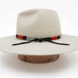 Tapestry Tie Hat Band - Ranch Red