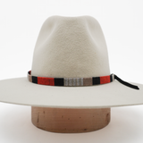 Tapestry Tie Hat Band - Ranch Red