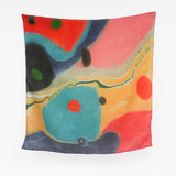 Mercedez Rex Silk Bandana - Tide Pool