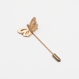 Vintage Stick Pin - Gold Butterfly