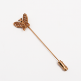 Vintage Stick Pin - Beaded Butterfly