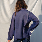Kyoto Vintage Cotton Work Jacket in Indigo #2