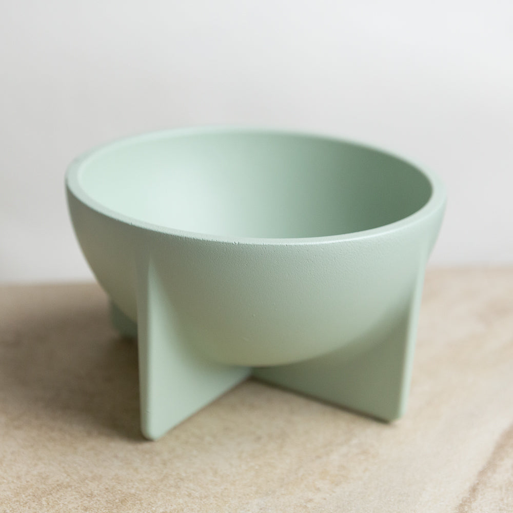 Small Standing Bowl - Sage